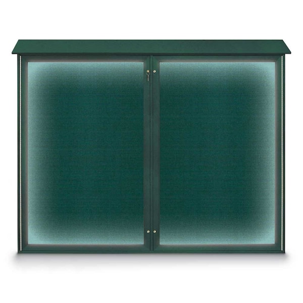 Double Door Enclosed Indoor Letterboard